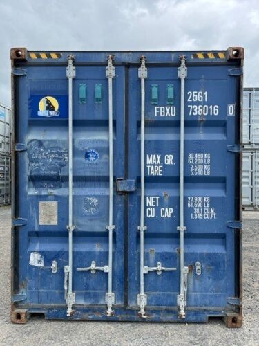 20ft High Cube Pallet Wide Container - New Plymouth FBXU7380160