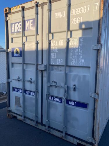 20ft High Cube Container - Silverdale RWNU9693677