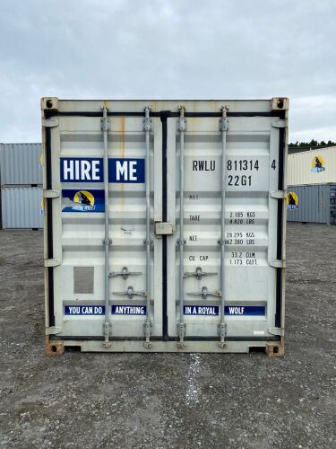 20ft General Purpose Container - New Plymouth RWLU8113144